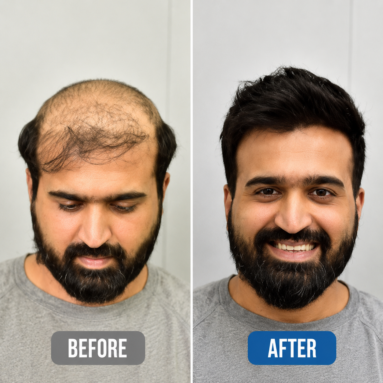 Hair Bonding Result